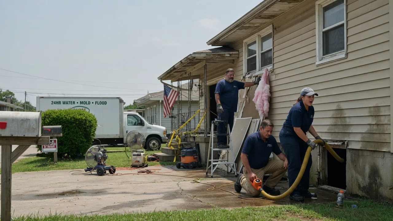 Water Damage Repair in Lamar, PA near me